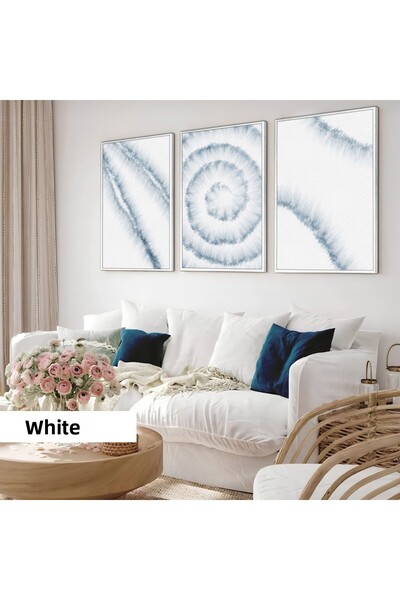 Harika bir ev Cameră pentru copii Living Room - Minimalist Modern Boho Albast...