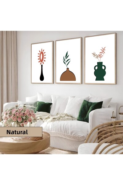 Harika bir ev Παιδικό δωμάτιο Σαλόνι-Μινιμαλιστικό Μοντέρνο Μποέμ Φυτά σε Βάζ...