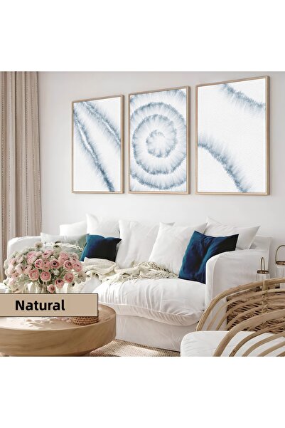 Harikabirev Cameră pentru copii Living Room - Minimalist Modern Boho Albastru...