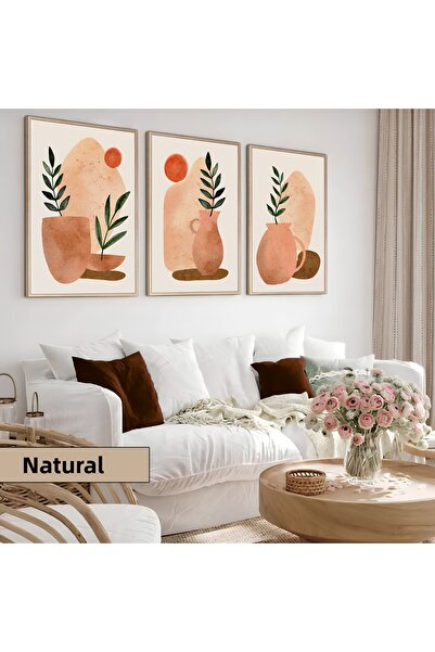 Harika bir ev Children's Room Living Room-Minimalist Modern Bohemian Plants i...