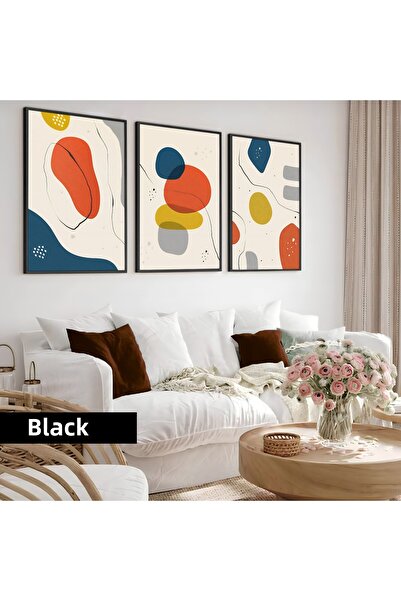 Harikabirev Camera copiilor Living Room-Minimalist Modern Boho Abstract shape...