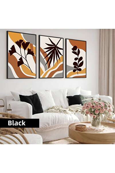 Harika bir ev Camera copiilor Living Room-Minimalist Modern Boho Tones Calde ...