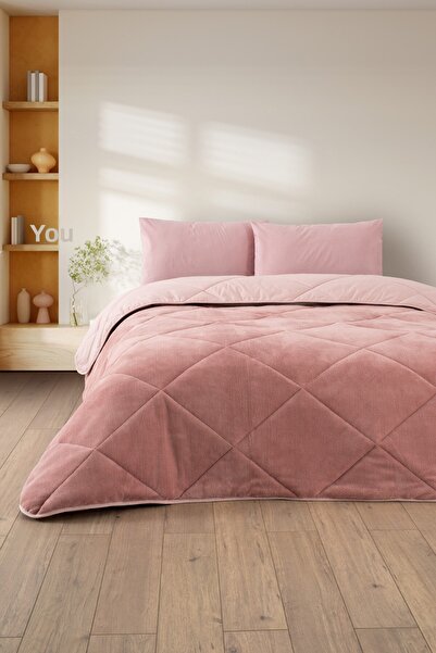 Formeya Single Wellsoft Quilt Sleeping Set - Single Sleeping Set with Elastic Sheets and Pillowcases