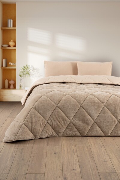 Formeya Single Wellsoft Quilt Sleeping Set - Single Sleeping Set with Elastic Sheets and Pillowcases