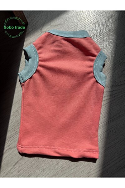 Gobo Candy Pink Color Cat and Dog Outfit Dress Love Printed Medium/M/Size 2