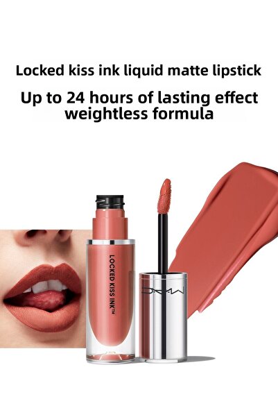 M.A.C أحمر شفاه سائل غير لامع مقاوم للماء يدوم حتى 24 ساعة من ماركة ميتيكولوس...