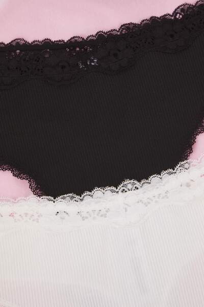 Trendyol Curve Multi-Colored 2-Piece Plus Size Panties Tbbaw26Cm00001