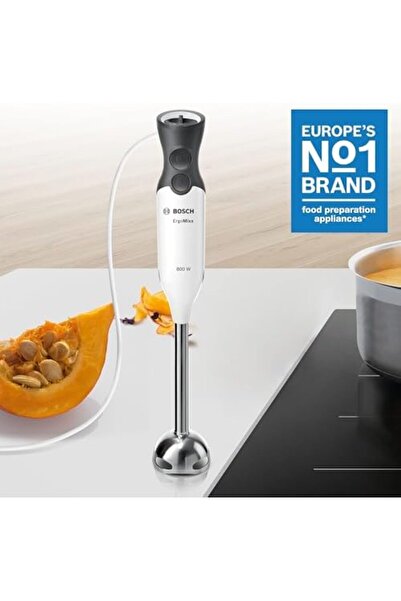 Bosch خلاط يدوي بوش ErgoMix MS6CA4150G مع مفرمة صغيرة، خفاقة، 12 سرعة، 800 واط