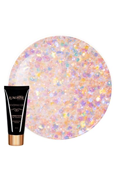 LUXORISE Polygel REVOMAX GEL LUXORISE Crystal Spring, 15ml