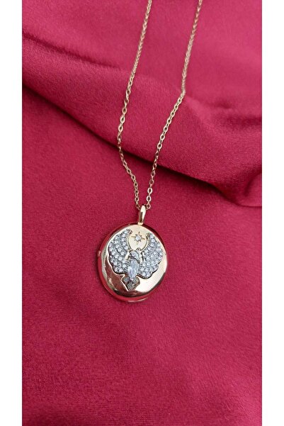 magische قلادة ذهبية اللون على شكل فينيكس أليا من سلسلة مدينتي بعيدة، هدية قل...