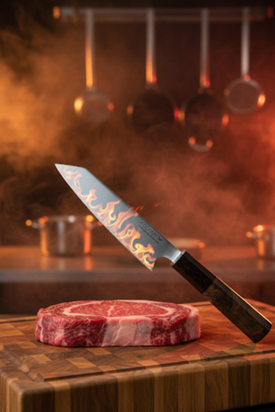 KOCAKAYA1945 Dragon Serisi Small Kiritsuke Şef Bıçağı