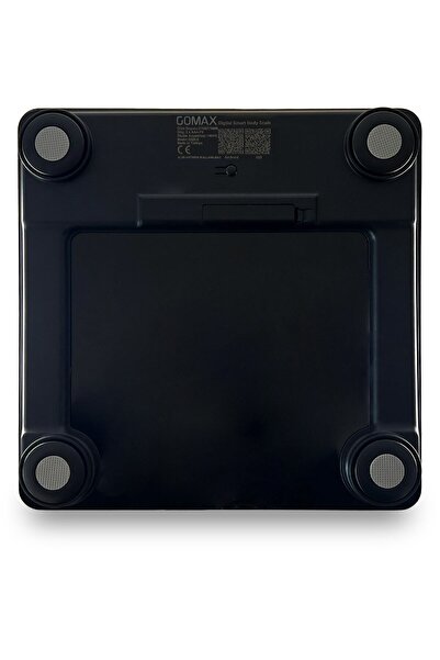 Gomax Dijital Baskül Yağ Su Kas Vücut Kitle Endeksi Kilo Ölçer Tartı
