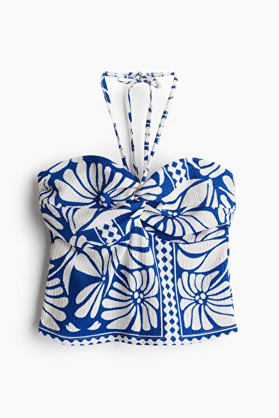 H&M Halter Yaka Kısa Üst