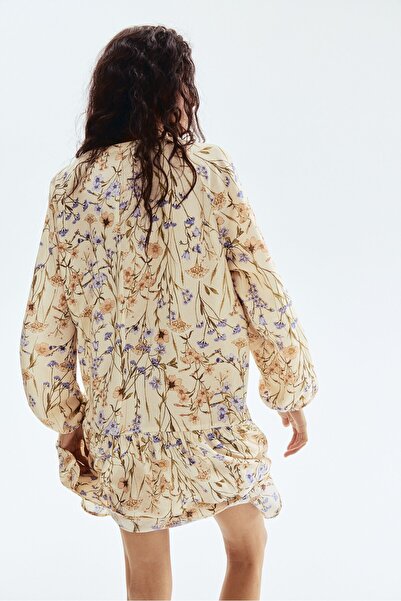 H&M Önü Düğmeli Tunik Elbise