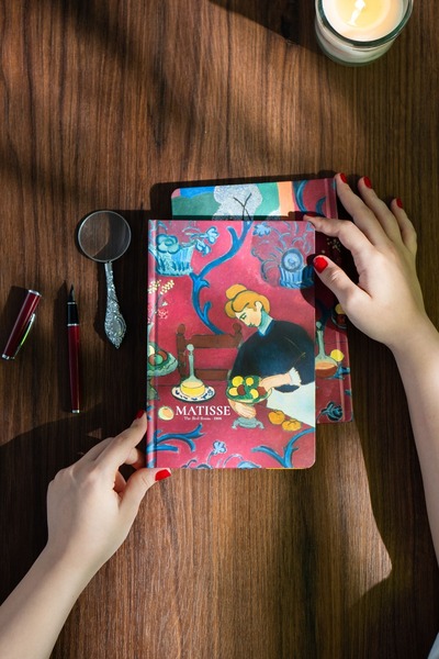 Be Online Art Collection Matisse The Red Room Not Defteri - Sert Kapak A5 Noktalı Defter 14x21 cm