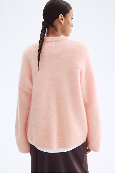H&M Tiftik Karışımlı Oversize Kazak