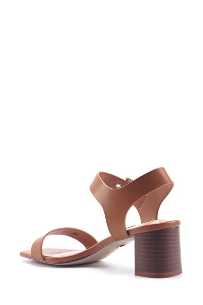 Nine West Gella 5Fx Tan Women's Heeled Sandals