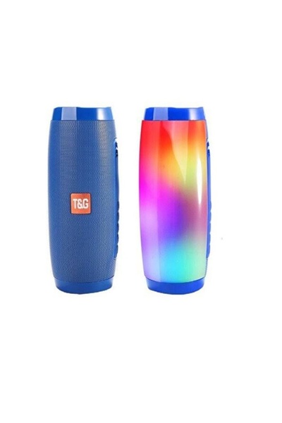 TG Bluetooth Hoparlör Kablosuz Taşınabilir 157 Ses Bombası Extra Bass Mavi