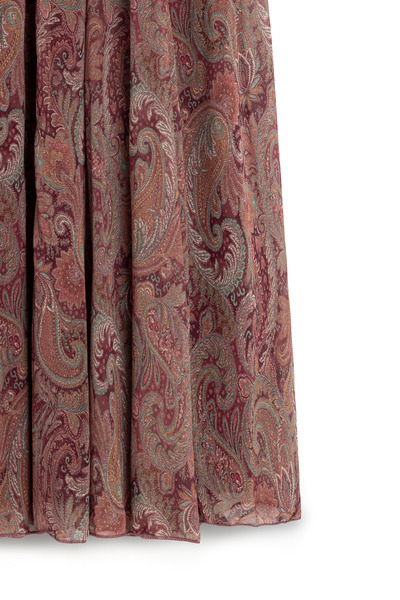 praye Fusta din șifon cu modele etnice