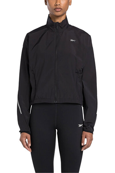 Reebok SPEED WOVEN JACKET Siyah Kadın Ceket