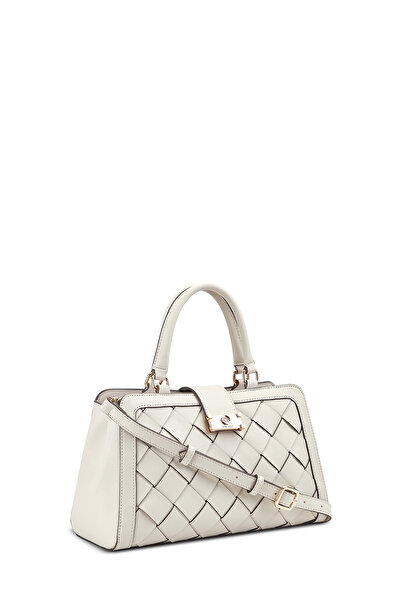 Nine West MYLAH NGW128706 5FX Geantă de mână albă pentru femei