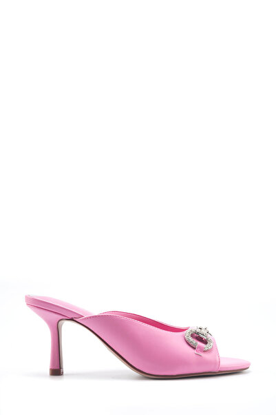 Nine West Γυναικείες παντόφλες με τακούνι LAMASTA 5FX Pink