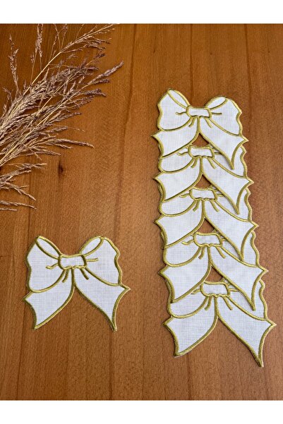 Smiling Home 6 bucăți de șervețele de prezentare pentru cocktail, model cu fu...