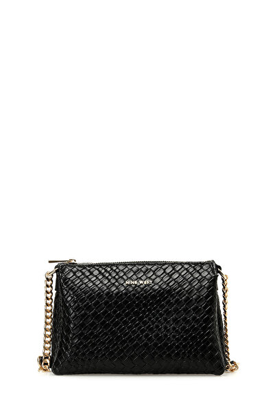 Nine West BRENCROSS 5FX Черна дамска чанта през рамо