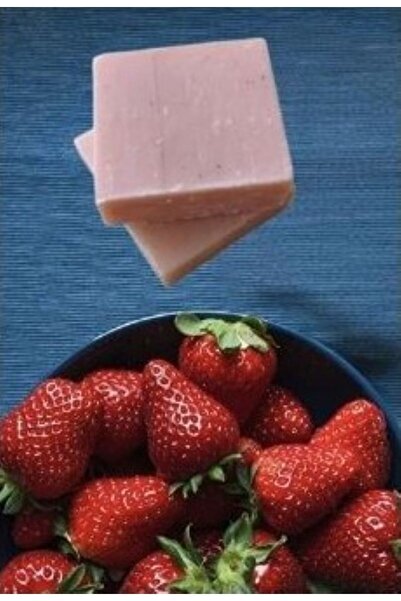 SİLİFKE MARKET صابون الفراولة سيليفيك يدوي الصنع 250 جرام