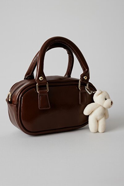 RumyaCollection Breloc de pluș Bonnie pentru femei, cadou, geantă de mână și ...