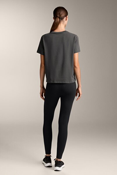 Oysho Cotton blend short-sleeved T-shirt