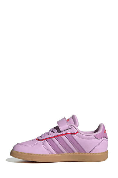 adidas BREAKNET SLEEK EL C Lila Kız Çocuk Sneaker