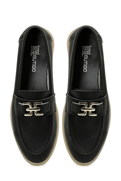 Butigo 25K-8147 5PR Siyah Kadın Loafer