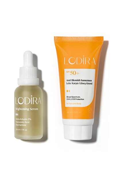 Lodira Cosmetic Yağlı Ve Geniş Gözenekli Ciltler İçin Bakım Seti 50ml+30ml