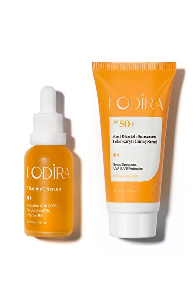 Lodira Cosmetic Donuk ve Mat Ciltler İçin Bakım Seti 50ml+30ml