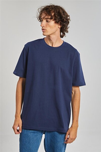BARRELS AND OIL Basic T-Shirt - Indigo