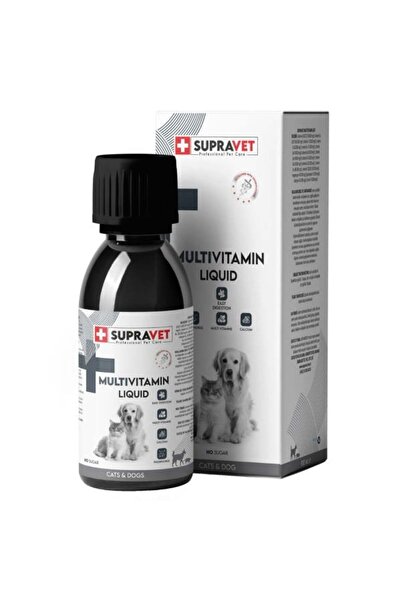 Supravet Multivitamin Kedi ve Köpek Sağlığı için Sıvı Damla 100 Ml