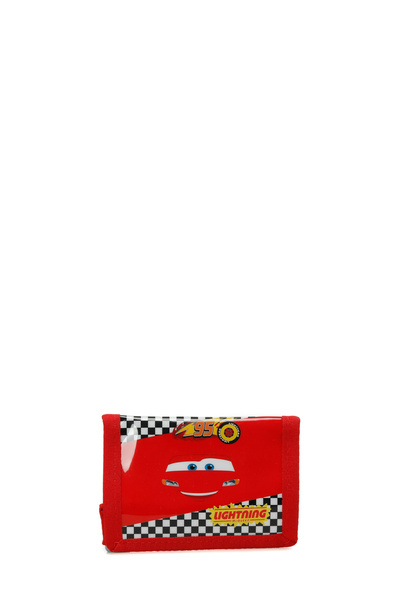 CARS CIRTLI RED CAR 5FX Kırmızı Erkek Çocuk Cüzdan