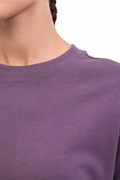 lumberjack Wb 11Asya-T 5Pr Purple Women's Short Sleeve T-Shirt