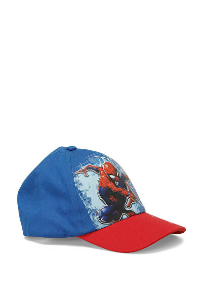SPIDERMAN CAP-B 5FX MAVI- Erkek Çocuk Şapka