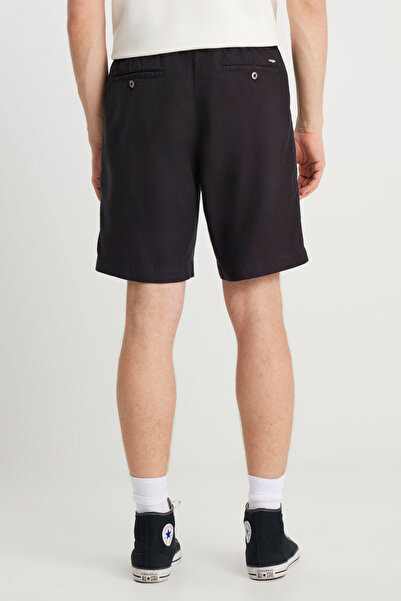 WRANGLER Elastic Waist Chino Shorts Black Men's Shorts
