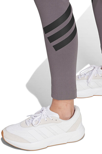 adidas W FI 3S LEGGING GREST Antrasit Kadın Tayt