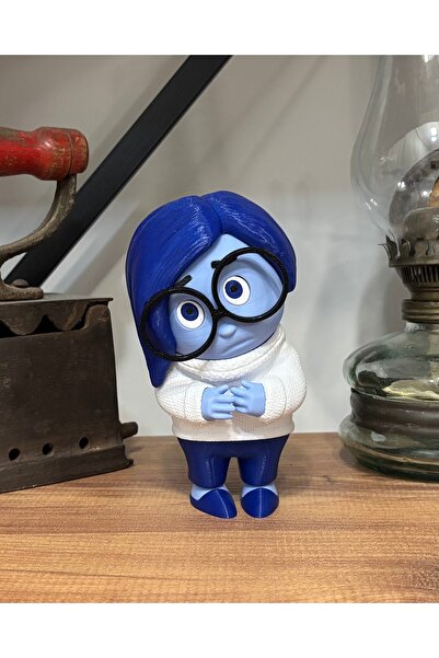 Tredica Ters Yüz – Üzüntü (Sadness) Dekoratif Figür – Film Karakteri Koleksiyon Ürünü