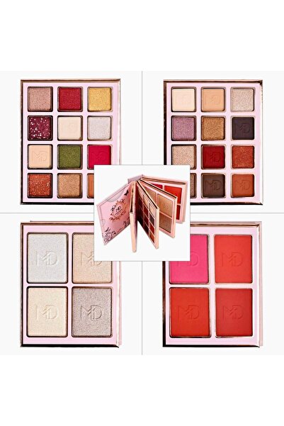 MAYDREAM دفتر ملاحظات ظلال + هايلايتر + أحمر خدود وردي موديل PH-1062