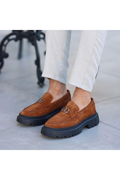 SailLakers - Ανδρικά παπούτσια casual Tan Suede 101-9048-H1308