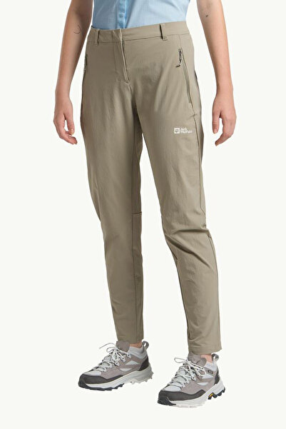 Jack Wolfskin HIKEOUT PANTS W Gri Kadın Pantolon
