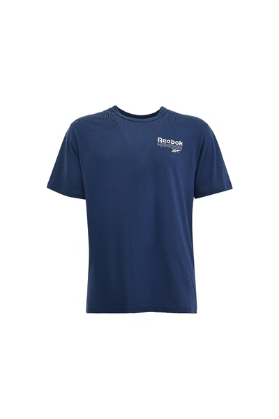 Reebok RI BRAND PROUD GFX SS TEE BLUE- Ανδρικό κοντομάνικο μπλουζάκι