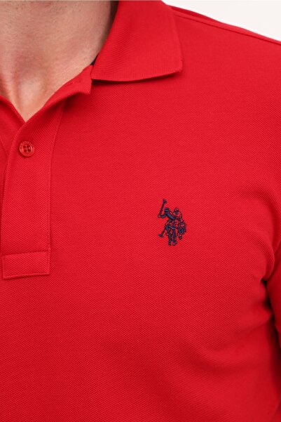 U.S. Polo Assn. GTP04IY025 Κόκκινο ανδρικό κοντομάνικο μπλουζάκι