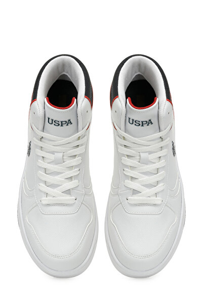 U.S. Polo Assn. ANDREI HI WMN 5PR Beyaz Kadın High Sneaker