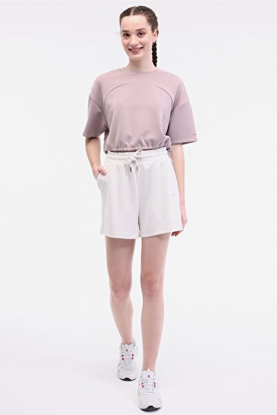 lumberjack WL LIN 11QFYY433-084 5FX Mink γυναικείο κοντομάνικο μπλουζάκι